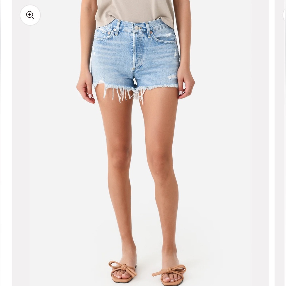 AGOLDE Parker Vintage Cut Off Short in Swampmeet